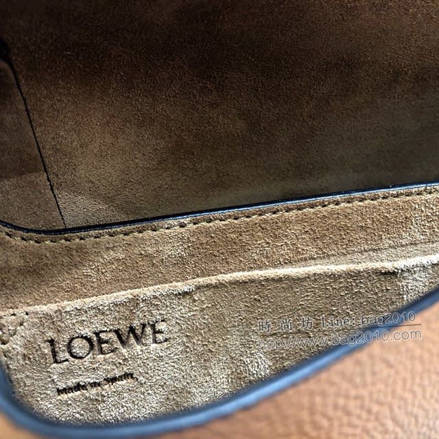 LOEWE包包 羅意威Gate小號馬鞍包 羅意威荔枝紋牛皮小挎包 10183  tcl1001